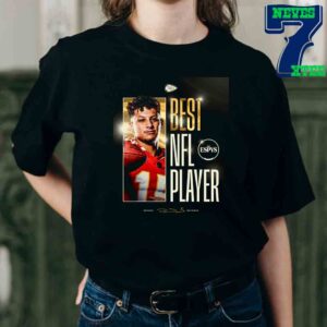 Congrats To Patrick Mahomes The Best NFL Player The ESPY For Best Athlete Men Sports Essential T-Shirt