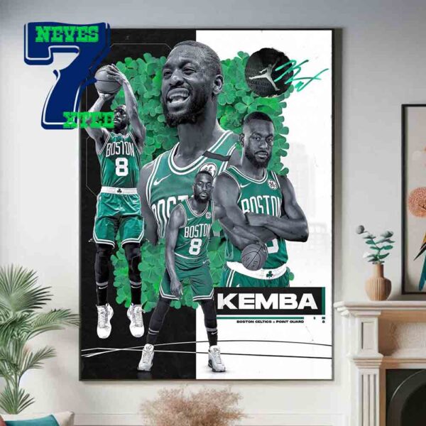 Kemba Walker Announced Retirement 2024 Poster Canvas