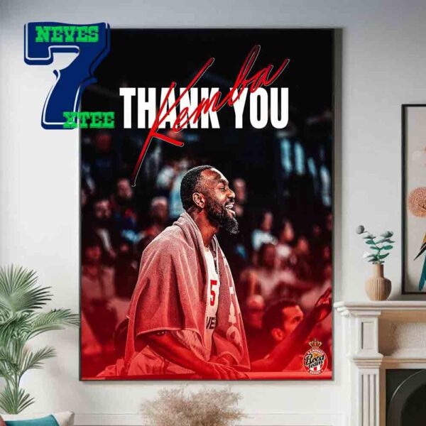 Kemba Walker Announces Retirement At AS Monaco Basket Poster Canvas