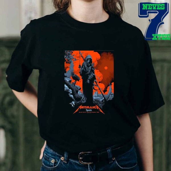 Metallica In Madrid Spain 2024 M72 World Tour On July 12th And 14th M72 Madrid Classic T-Shirt