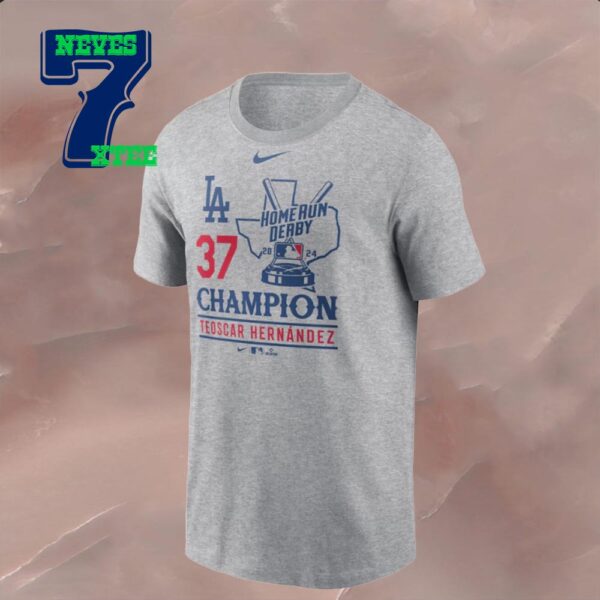 Teoscar Hernandez Los Angeles Dodgers 2024 MLB Home Run Derby Champion Essential T Shirt