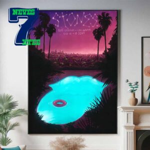 The Rolling Stones 2024 At SoFi Stadium Los Angeles On July 10th And 13th Home Decor Poster Canvas