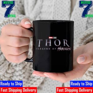 Thor 5 Thor And The Legend Of Hercules Official Logo Of Marvel Studios Mug