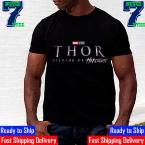 Thor 5 Thor And The Legend Of Hercules Official Logo Of Marvel Studios Unisex T-Shirt