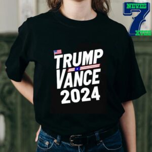 Trump Vance 2024 American Flag With Vance Donald Trump Is Doubling Down On Maga Classic T-Shirt