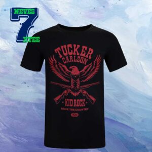 Tucker Carlson Rock The Country Kid Rock Live Tour 2024 TCN Classic T-Shirt