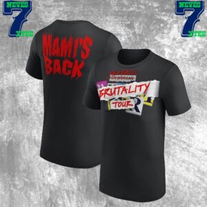 WWE Rhea Ripley Brutality Tour Mami’s Back Unisex T-Shirt