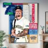 Yordan Alverez 2024 MLB All Star Game Stars Reveal The American League Starting Designated Hitter Home Decor Poster Canvas