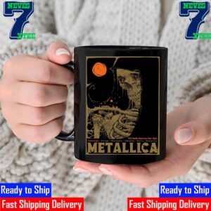 Metallica Godmachine’s Exclusive Pop-Up Shop Poster For M72 Foxborough And World Tour M72 North America Tour 2024 Mug