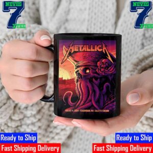 Metallica Tonight M72 World Tour For The First US No Repeat Weekend 2024 M72 Foxborough At Gillette Stadium Foxborough MA August 4th 2024 Mug